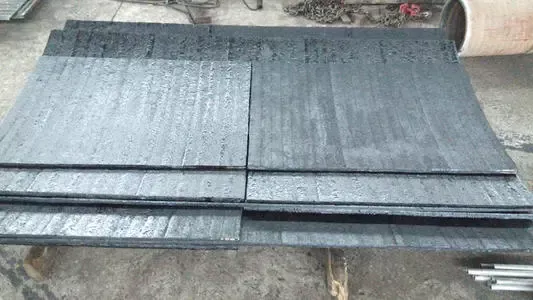 Maintenance of wear-resistant composite steel plate